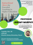 Authors on the Hill presents:  Jeremy Murphy