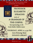 "Authors on the Hill" presents Professor Elizabeth Spragins by Elizabeth L. Spragins