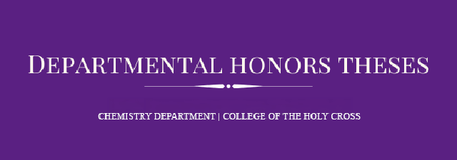 Chemistry Honors Theses