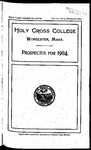 1904 Prospectus by College of the Holy Cross
