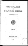1925-1926 Catalog by College of the Holy Cross
