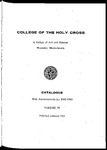 1962-1963 Catalog by College of the Holy Cross