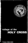 1969-1970 Catalog by College of the Holy Cross