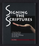 Signing the Scriptures Year B