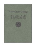 Holy Cross College Rules and Regulations, 1925 by College of the Holy Cross