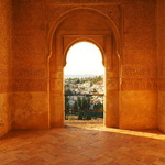 Alhambra Doorway (Granada, Spain) by Joseph Coss
